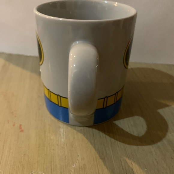 VINTAGE DC Comics BATMAN LOGO COFFEE MUG CUP 12 oz - Picture 2 of 3